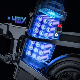 Engwe 48V 20 Ah Lithium-Ionen-Akku für Engwe X5 X5S Elektrofahrrad E-Bike