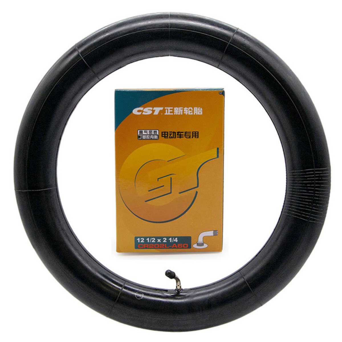 E Scooter E Roller Ersatzteil Gebogene Luftkammer 135×45º 12 1/2 x 2 1/4 (12,5×2,25) CST