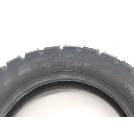 E Scooter E Roller Spare part Tubeless offroad tire 80/65-6 (10×3) (255×80) TUOVT