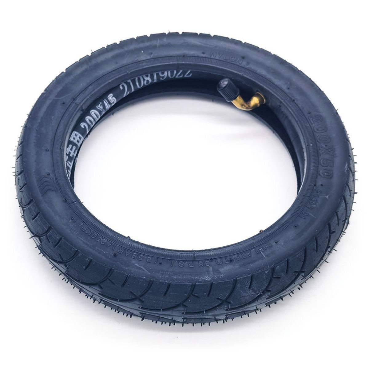 E Scooter E Roller Ersatzteil 200×50 Reifen für 5,5 Zoll Felge inklusive Luftkammer