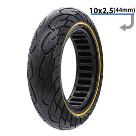 E Scooter E Roller Ersatzteil Ultraleichtes Gummireifen 10×2,5 mit Line 44-mm-Felgen