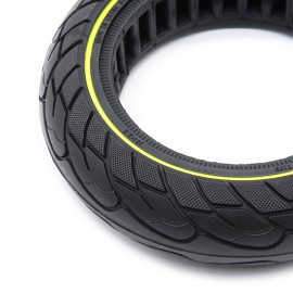 E Scooter E Roller Ersatzteil Ultraleichtes Gummireifen 10×2,5  Fluorescent Line 44-mm-Felgen