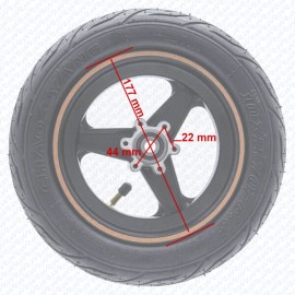 E Scooter E Roller Ersatzteil martgyro Speedway Pro- und Rockway Pro-Felge