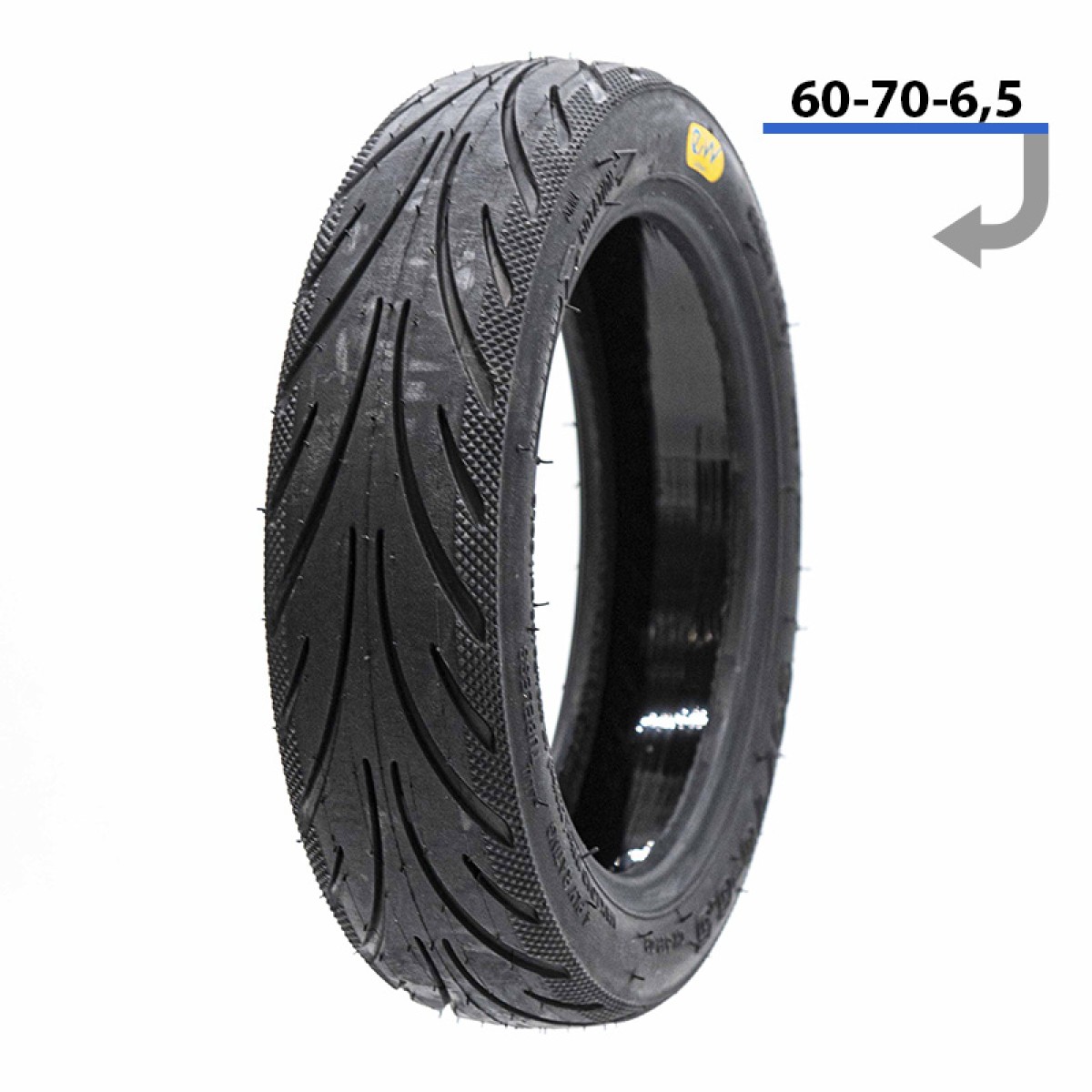 E Scooter E Roller Spare part  Tubeless tire 60/70-6.5 WITH ANTI-PUNCTURE GEL