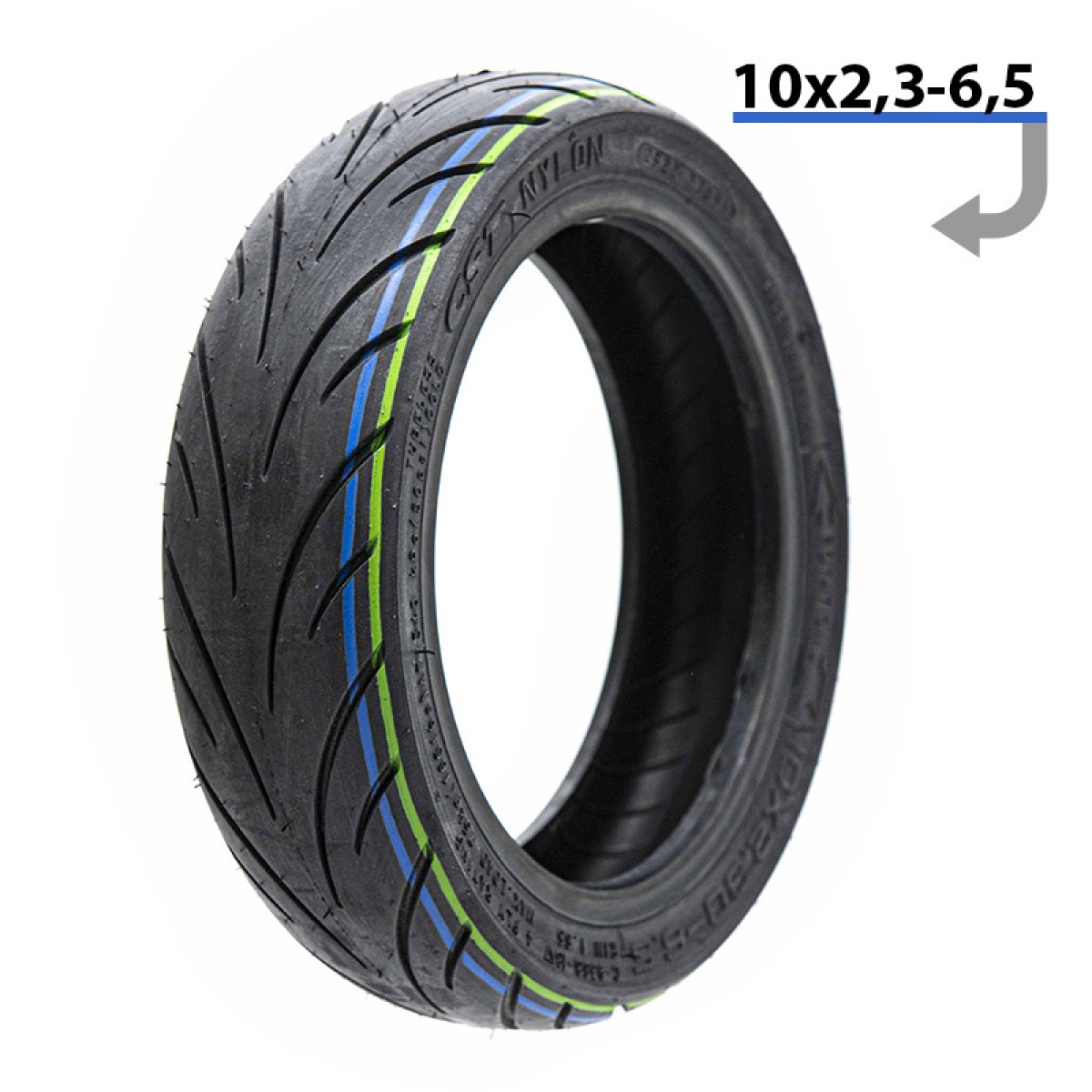E Scooter E Roller Spare part  Tubeless tire 10×2.3-6.5