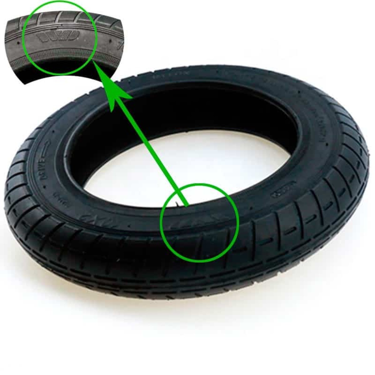 E Scooter E Roller Xiaomi für Mijia M365 und ähnliche Modelle 10 Zoll Reifen – Modell 1 Wanda