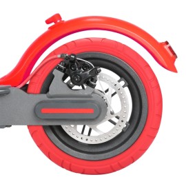 E Scooter E Roller 10 Zoll Reifen für Xiaomi-Modelle rote Farbe Wanda
