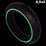 E Scooter E Roller Spare part  Ultralight solid wheel 8.5×2  Fluorescent