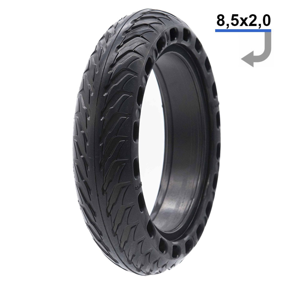 E Scooter E Roller Ersatzteil Gummireifen 8,5×2 V2 Zwheel-Typ