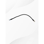 Battery cable 25 mm² 0.4 m black with M8 eyelets on both ends, suitable for electric cabin scooter
