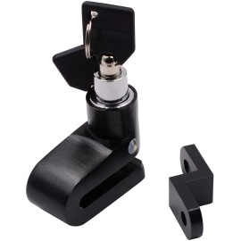 YUME ANTI-THEFT UNIVERSAL MOTORCYLE FIVE COLORS ALARM BRAKE BIKE/BICYCLE SECURITY LOCK DISC BRAKE ALARM LOCK WITH FIXED BRACKET