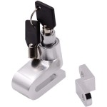 YUME ANTI DIEBSTAHL UNIVERSAL MOTORRAD FÜNF FARBEN ALARMBREMSE FAHRRAD / FAHRRAD SİCHERHEİTSSCHLOSS SCHEİBENBREMSE ALARMSCHLOSS MİT FESTER HALTERUNG