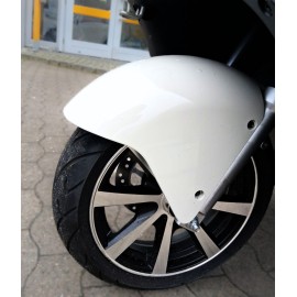 Madat A03 – Elektrischer Dreirad-Kabinenroller in Beige Hellgrün mit Lithium-Eisenphosphat-Akku (LiFePO₄), 45 km/h (optional 25 km/h)