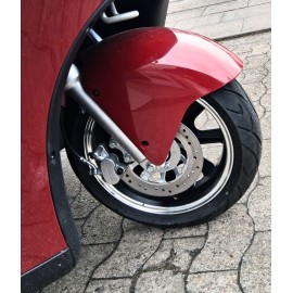 Madat A03 – Roter E-Kabinenroller Dreirad mit Lithium-Eisenphosphat-Akku (LiFePO₄), 45 km/h (optional 25 km/h)