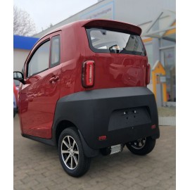 Madat A03 – Roter E-Kabinenroller Dreirad mit Lithium-Eisenphosphat-Akku (LiFePO₄), 45 km/h (optional 25 km/h)