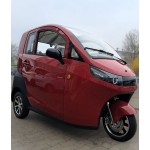 Madat A03 – Roter E-Kabinenroller Dreirad mit Lithium-Eisenphosphat-Akku (LiFePO₄), 45 km/h (optional 25 km/h)