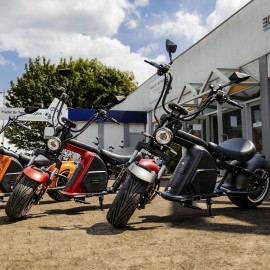 Madat 8 Elektroroller E Chopper Elektrochopper E Roller E Scooter 45 km/h 30 Ah Akku 40-60 km