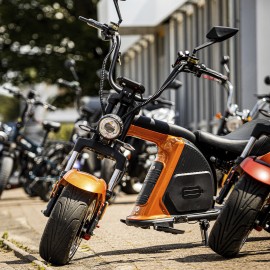 Madat 8 Elektroroller E Chopper Elektrochopper E Roller E Scooter 45 km/h 30 Ah Akku 40-60 km
