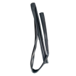 Rechte vordere Türscheibendichtung, Ni-Clamor (Nickel-/Chrom-Klemme), EPDM, 580 g