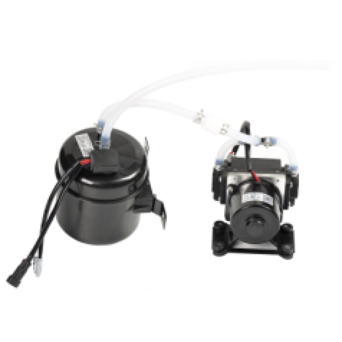 Vakuumtank 631G aus PA66, Bohrung bei 145 mm, Länge 200 mm, mit Sprühunterstützung